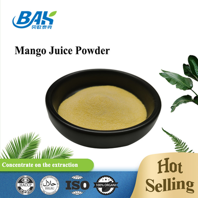 Excellente solubilité dans l' eau Mango Fruit en poudre Fruits et légumes en poudre