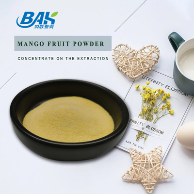 Excellente solubilité dans l' eau Mango Fruit en poudre Fruits et légumes en poudre