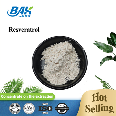 Ingrédients cosmétiques de Polygonum de Cuspidatum d'extrait de poudre naturelle de Resveratrol 10% - 98%