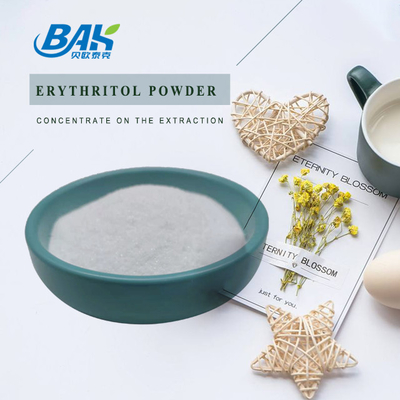 Additifs alimentaires naturels Érythritol poudre cristalline blanche