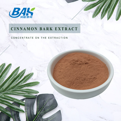 BAK Cinnamomum de haute qualité Cassia Presl Extrait de cannelle poudre rouge brune 100% Pass 80 Mesh
