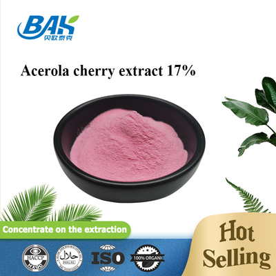 Les fruits et légumes cosmétiques de catégorie saupoudrent l'Acerola Cherry Extract Powder 17%