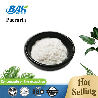 Poudre de puérarine biologique 30 % 98 % extrait de racine de kudzu