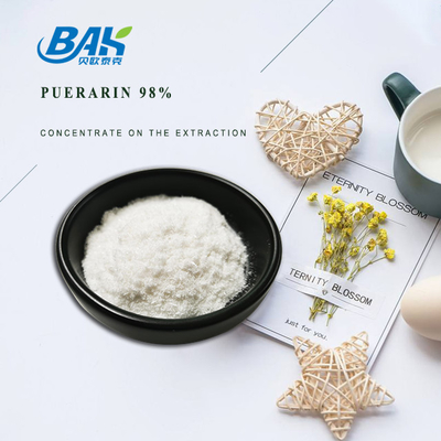 Poudre de puérarine biologique 30 % 98 % extrait de racine de kudzu