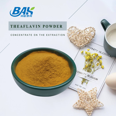 BAK Organic Théaflavine 20% - 80% Extrait de thé vert en poudre pour les soins de santé