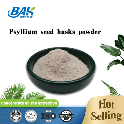 95% - 98% poudre de cosse de graine de psyllium fibre diététique en vrac poudre de cosse de psyllium