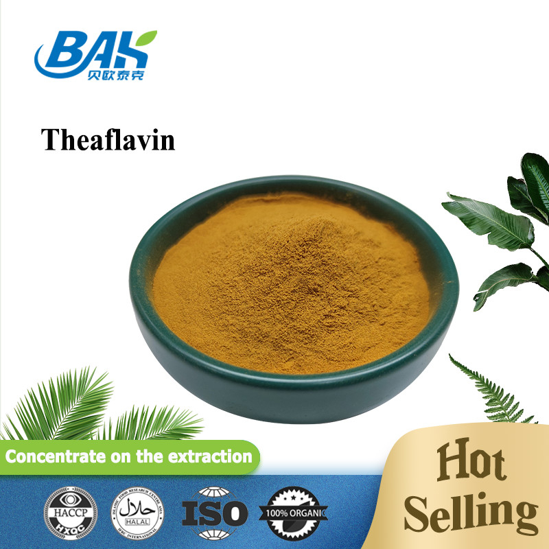 BAK Organic Théaflavine 20% - 80% Extrait de thé vert en poudre pour les soins de santé