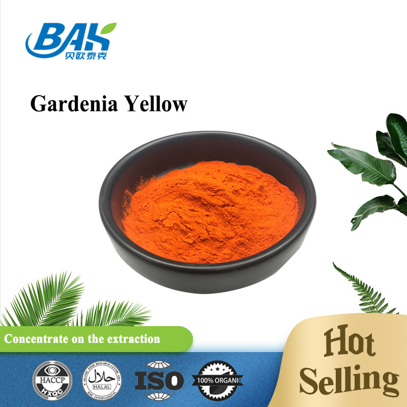 Gardenia jaune poudre colorant alimentaire additifs alimentaires naturels