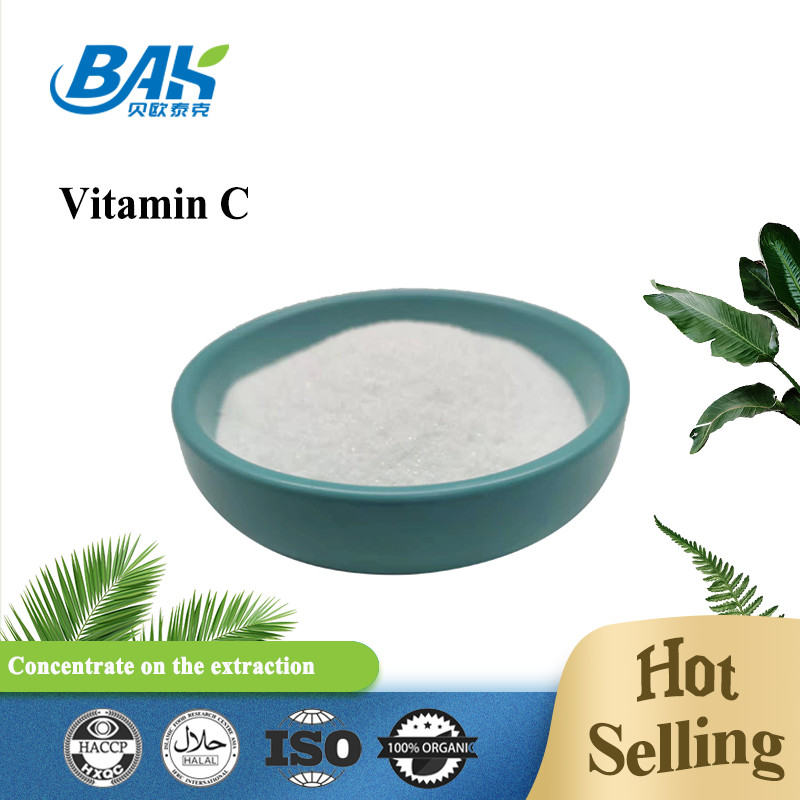 Le supplément nutritif d'acide ascorbique saupoudrent la vitamine C CAS 50-81-7