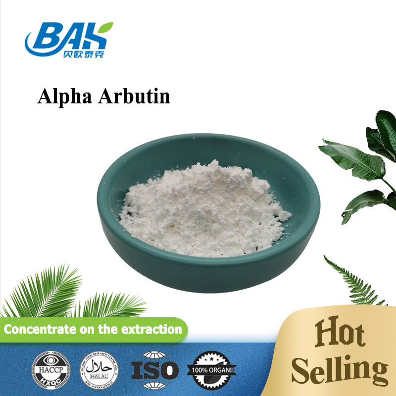 99,5% poudre blanche Cas 84380-01-8 de Min Enzyme Transformation Alpha Arbutin